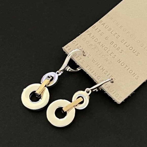 Anthropologie Link Drop Earrings - Picture 2 of 4